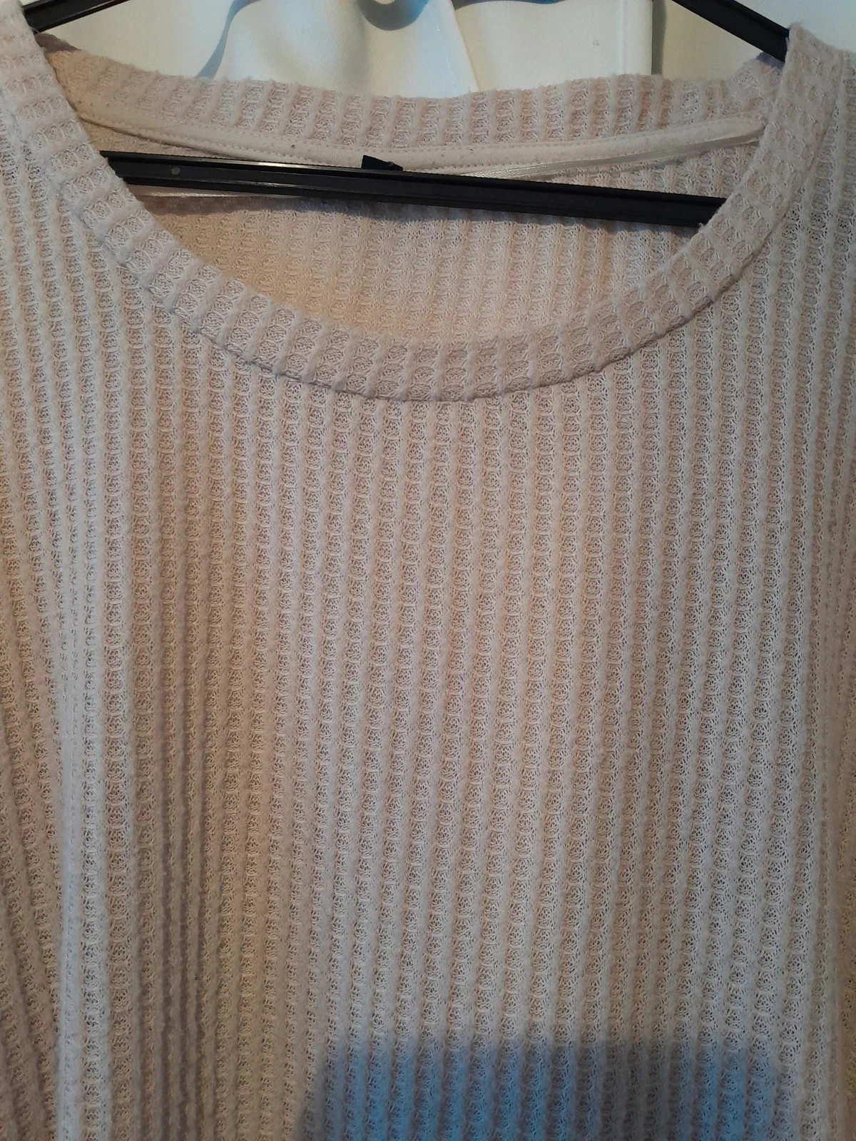 Lichtbeige casual trui, lange mouwen, maat 58-60 – photo 2